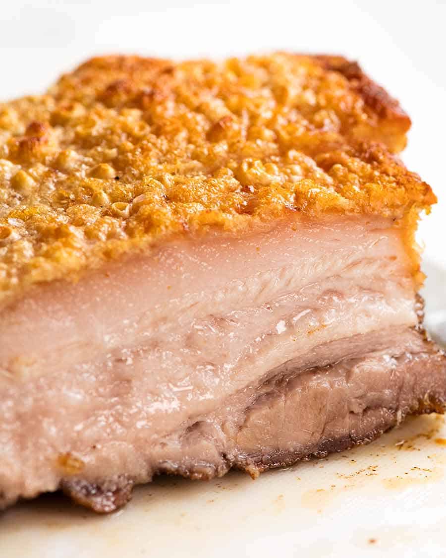 Chinese Crispy Pork Belly | RecipeTin Eats