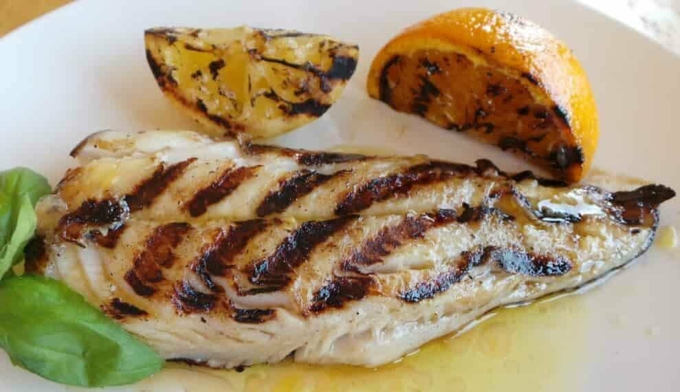 Grilled Fish Steak . Slimming Recipe - Cook After Me