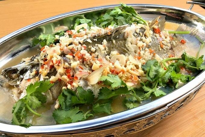 Hed Chef: Thai-style steamed sea bass with lime and chilli dressing, Latest  Hed Chef News - The New Paper