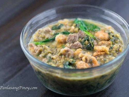 Pork Monggo Recipe - Panlasang Pinoy