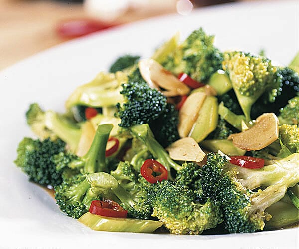 Stir-Fried Broccoli with Oyster Sauce - Recipe - FineCooking
