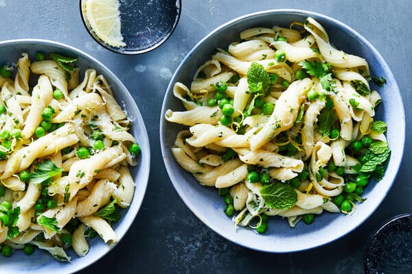Pasta With Fresh Herbs, Lemon and Peas Recipe - NYT Cooking
