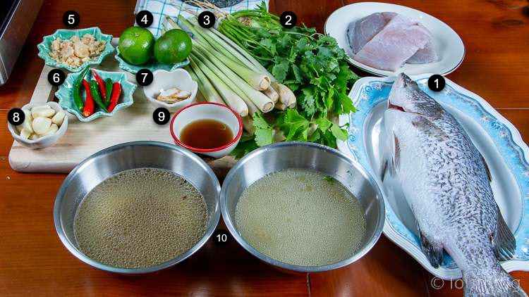 Thai Steamed Fish With Lime Recipe - Pla Krapong Neung Manao